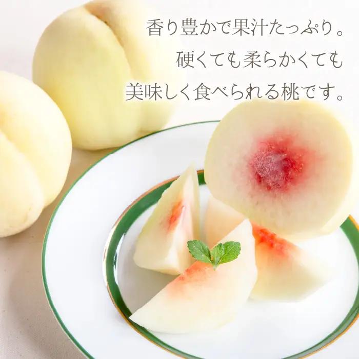 【2026年発送★先行予約】Snow Peach（中玉3個入） 208-002