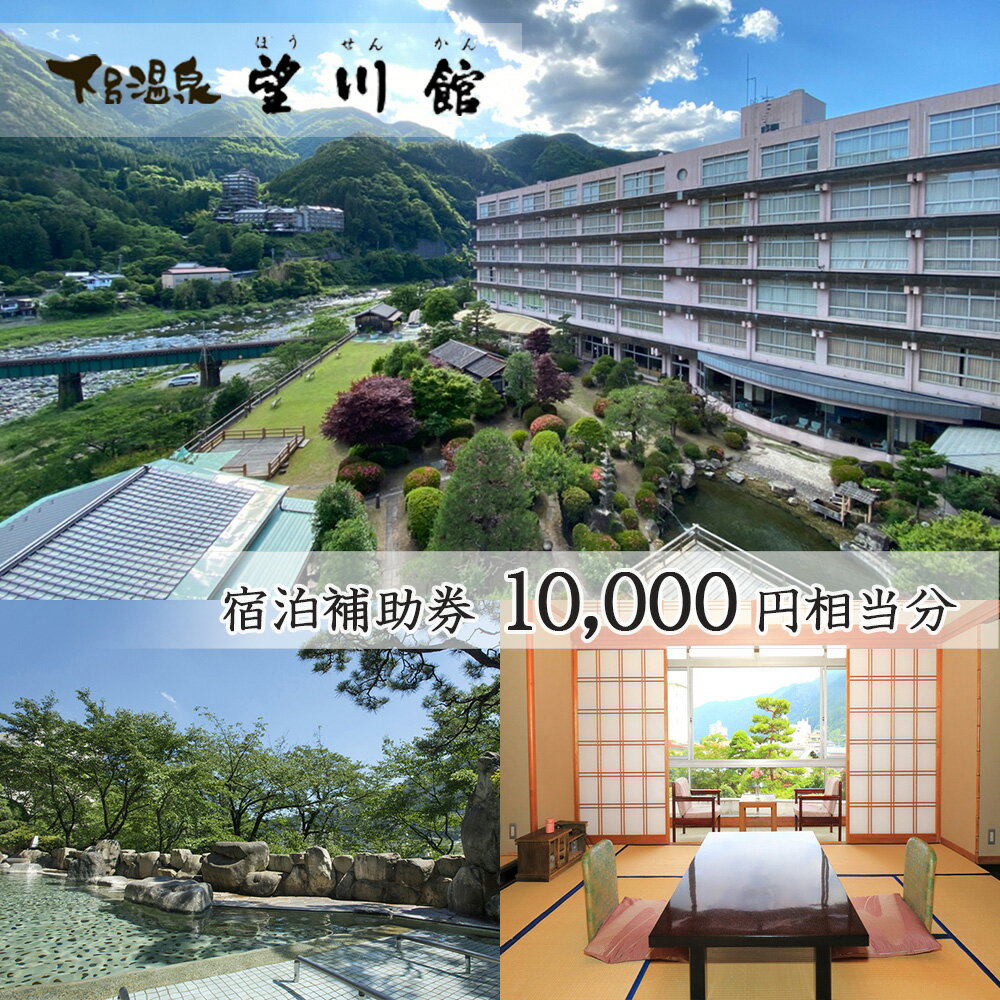 【ふるさと納税】下呂温泉【望川館】宿泊補助券(10,000円分） 下呂温泉 下呂市 下呂 岐阜 飛騨 おすすめ 宿泊券 クーポン 旅行 観光 旅館 温泉旅館 温泉 露天風呂 贈り物 贈答 ギフト 夫婦 家族旅行 卒業旅行 国内旅行 新婚旅行 還暦 還暦祝い 1泊2食付き 2名 など 34000円