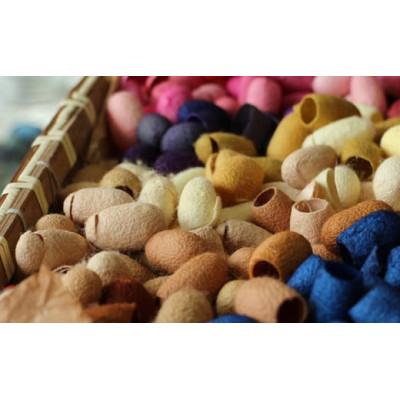 ふるさと納税 丸森町 フラワーリースモリ 繭リース インテリア |  | 02