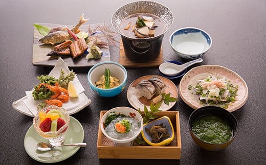 四万十川懐石コース