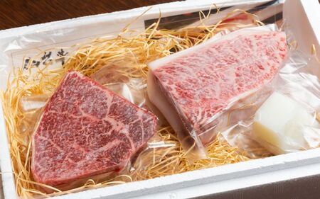 【A5仙台牛】 肉 牛肉 仙台牛 希少部位 ランプ 120g ＆ イチボ 120g セット 計240g / 仙台牛 牛肉 肉 お肉 ブランド牛 国産牛 霜降り 赤身 焼肉 BBQ ステーキ 鉄板焼き 