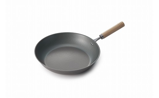 真・匠味 鉄フライパン26cm【浅型】(蓋・ターナー付) FC012278