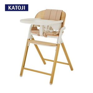 ベビーチェア Emil ナチュラル｜カトージ KATOJI ブランド ベビー用品 ベビーチェア ハイチェア ダイニング イス テーブル付 おしゃれ かわいい 家具 子育て 子ども 子供 赤ちゃん [0559]