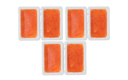 【復活記念！数量限定寄附額！】新 いくら 醤油漬け 100g×6パック（鱒卵）いくら イクラ 小分け 醤油漬け 鱒卵 森町 いくら醤油漬け しょうゆ漬け 海産物 加工品 ふるさと納税 北海道 ＜ワイエ