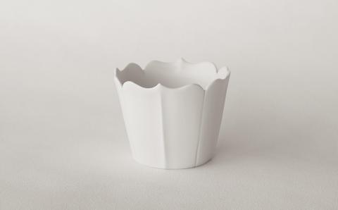 〔臼杵焼〕稜花蕎麦猪口【白・2個】