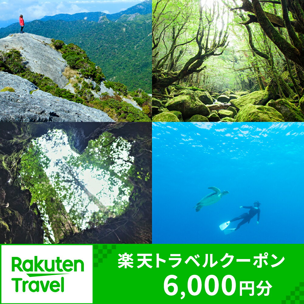 【ふるさと納税】鹿児島県屋久島町の対象施設で使える楽天トラベルクーポン 寄付額20,000円