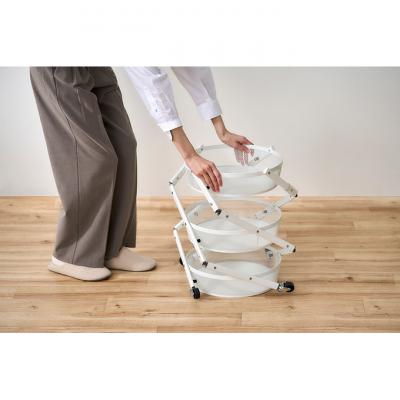 ふるさと納税 大河原町 ワゴン マルチワゴン 丸型3段 ホワイト アイリスオーヤマ[53752273] |  | 03