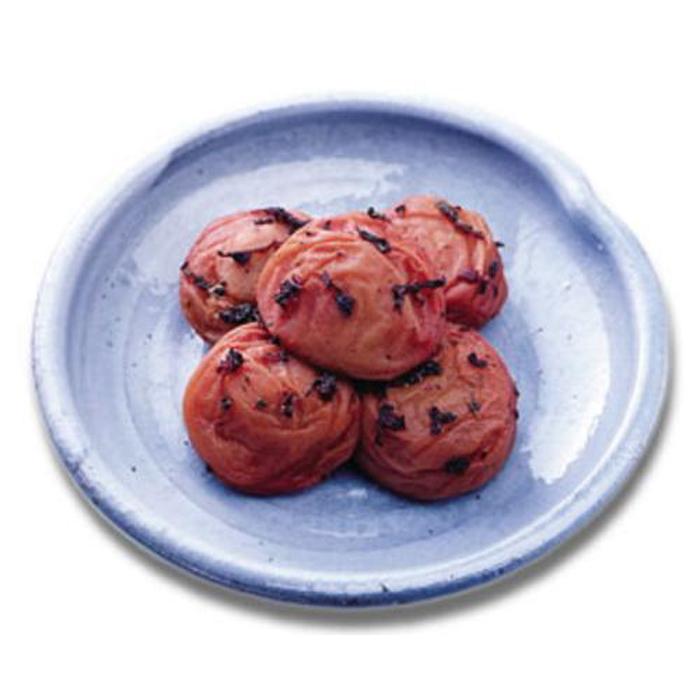 しそかつお梅干し　４００ｇ〔化粧箱入り〕《紀州南高梅》