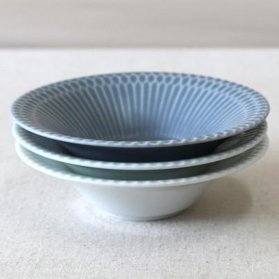 ふるさと納税 瑞浪市 【4枚SET】美濃焼 さざなみ 11.5反小鉢 ブルーグレー 11.5×3.3cm 100cc |  | 03