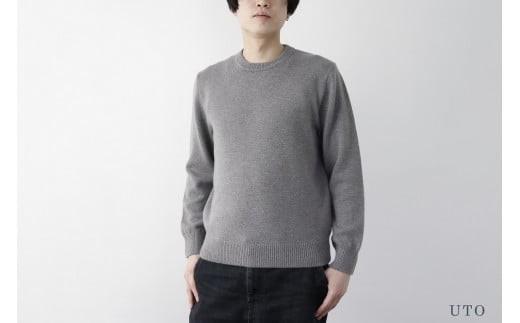 
                  【期間限定(～8/31) エシカルプライス 】【UTOカシミヤ】メンズ ７G クルーネック セーター カシミヤ 100% 岩手県 北上市 S0118R0805
                