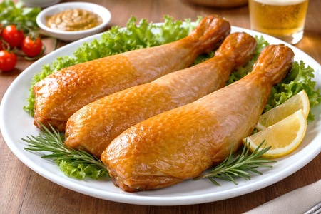 A1-2141-mo2026／＜2026母の日ギフト＞スモークレッグ（桜島どりの燻製）10本