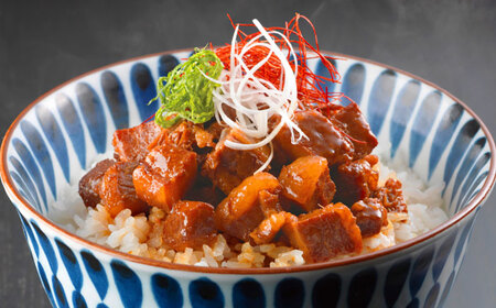 【簡易包装】長崎角煮まぶし5袋　《壱岐市》【岩崎本舗】冷凍 豚 豚角煮 角煮饅頭 簡単調理 お取り寄せ[JHA031]