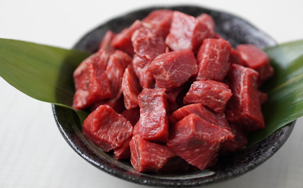 淡路牛 赤身サイコロステーキ　500g（250ｇ×2パック）　　 [サイコロステーキ 牛肉 ステーキ 国産 ステーキ 赤身肉 ステーキ ステーキ 人気 サイコロステーキ ステーキ おすすめ サイコロス