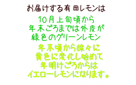 紀州和歌山 ご家庭用 有田 レモン 3kg+200g(痛み補償分) ※着日指定不可 ※10月中旬～2月下旬頃に順次発送【ard189A】
