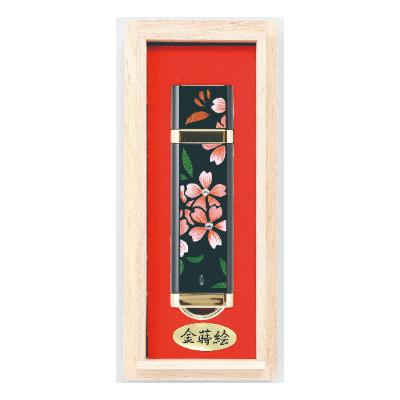 ふるさと納税 海南市 蒔絵USBフラッシュメモリ スワロフスキー桜 桐箱入り |  | 01