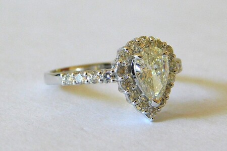 【ふるなび限定】【一点もの】Pt950　ベリーライトイエローダイヤ（0.750ct）リング　M23　K06155-H　FN-Limited-SP