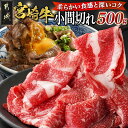 【ふるさと納税】宮崎牛小間切れ500g - ブランド牛 都城産宮崎牛 こま切れ 牛肉 肩ロース/モモ/ウデ 500g×1パック 冷凍 国産黒毛和牛 肉質等級 A4ランク/A5ランク ブランド牛 すき焼き/牛丼 部位ミックス 送料無料 14-N301 【宮崎県都城市は2年連続ふるさと納税日本一！】