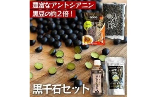 
            黒千石大豆セットA （黒千石大豆、黒千石きなこ）【sun405-set-aA】
          