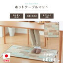 【ふるさと納税】【60×60cm】暖か・節電ホットテーブルマット(ターコイズブルー)SB-TM60-TA【1430921】