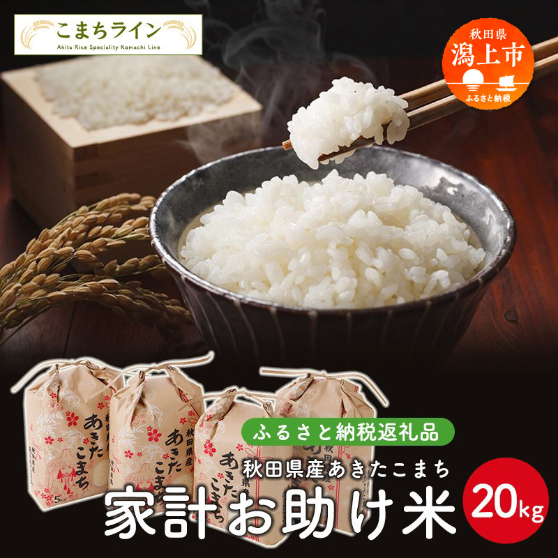 
《令和6年新米先行予約開始》 新米 家計お助け米 あきたこまち 20kg 米 令和5年産 一等米 訳あり わけあり 返礼品 こめ コメ 人気 おすすめ ランキング 20キロ 人気 おすすめ ランキング グルメ 故郷 ふるさと 納税 秋田 潟上 潟上市 【こまちライン】
