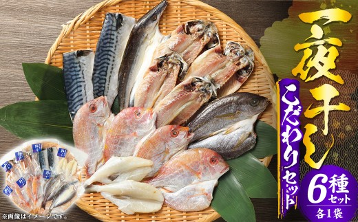 一夜干しこだわりセット ／ さば塩 あじ塩 かます開き 連子鯛開き ふぐ イサキ 鯖 サバ 鯵 アジ カマス タイ フグ 河豚 干物 ひもの 魚介類 真空パック 冷凍 長崎県 長崎市