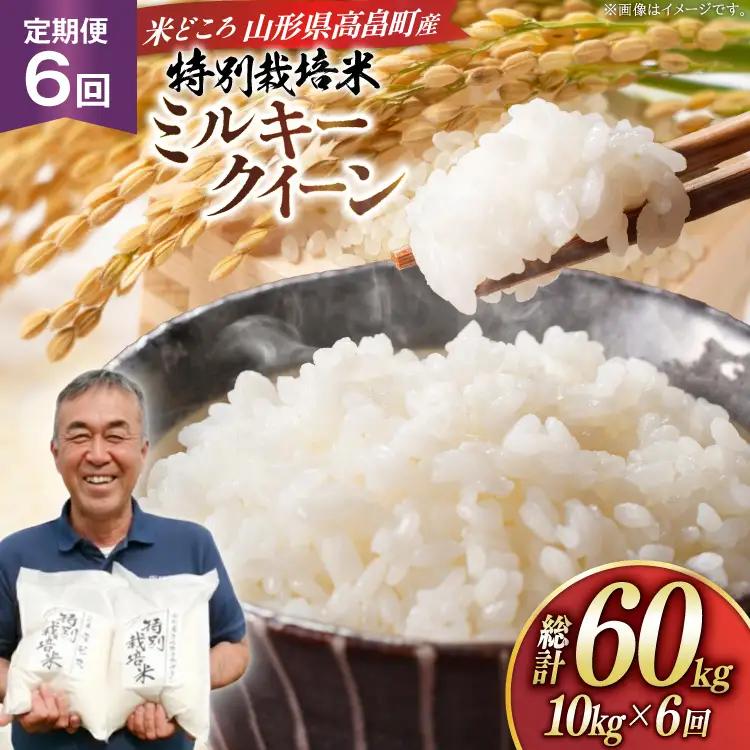 米 定期便 6回 令和8年 ミルキークイーン 10kg 6回 計60kg