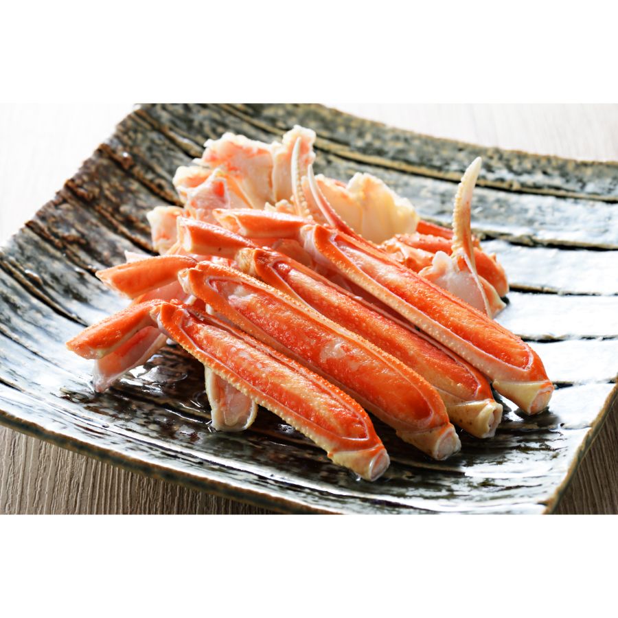 ＜札幌バルナバフーズ＞ゆでずわいがに脚(カット済)250g