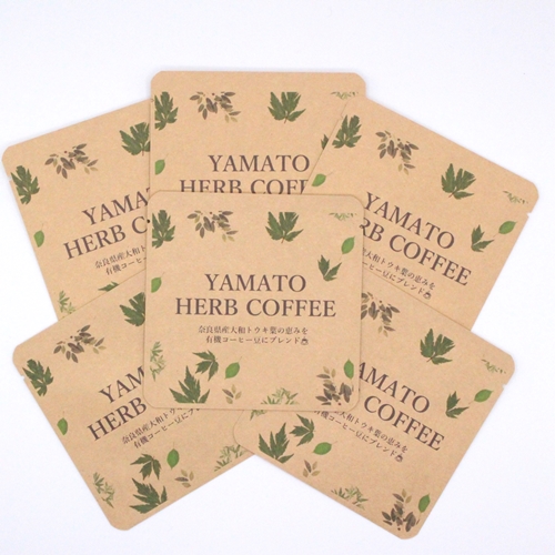 YAMATO HERB COFFEE ドリップ パック カフェイン有 6個入／松田商店 ふるさと納税 コーヒー ブレンド 伝統 ハーブ 大和 当帰葉 有機 奈良県 宇陀市