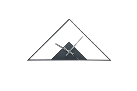 GRAVIRoN Hang TRIANGLE 黒皮鉄（ひっ掛け時計）