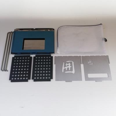 ふるさと納税 守口市 【焚き火台　コンロ】艶消し2トーンカラー囲(かこみ)M ネームあり　A4ファイル付 |  | 03