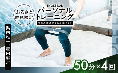 エボレラボ パーソナルトレーニング 4回分プロの指導による身体づくり(トレーニング：1回×約50分) 熊本県 菊陽町【エボレジャパン株式会社】[BHBC006]