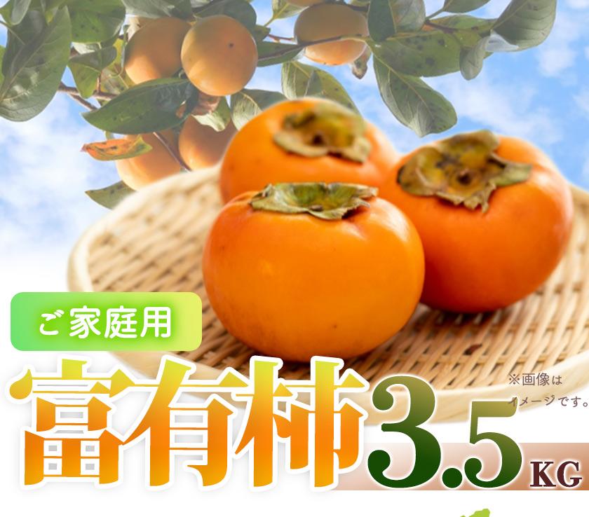 【ふるさと納税】【ご家庭用わけあり】和歌山秋の味覚　富有柿　約3．5kg　「2025年11月上旬以降発送予定」【UT51】 | 納税 和歌山県 和歌山 上富田町 訳あり 食品 ワケあり ワケアリ 柿 かき カキ 果物 フルーツ くだもの 果実 お取り寄せ 食べ物 たべもの 自宅用 特産品