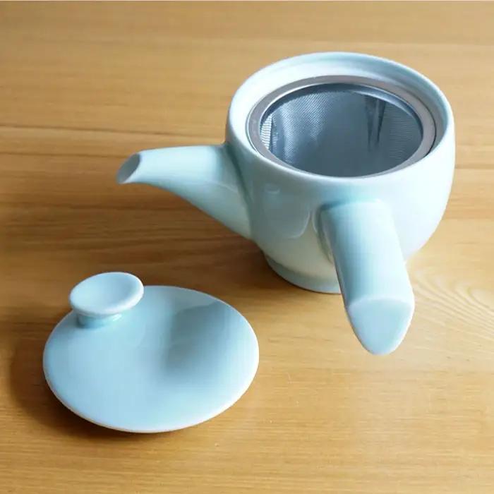 【白山陶器】【茶和】グッドデザイン賞 急須 青白釉 食器 【波佐見焼】 [TA90] 波佐見焼