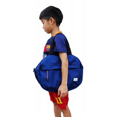 ふるさと納税 朝来市 【HYLON】ビーチ・プールバッグ【ブラック】　※スポーツバッグ・1〜2泊の旅行にも |  | 01