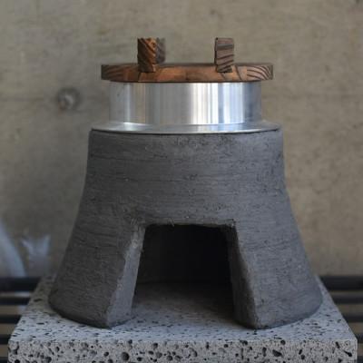 ふるさと納税 四日市市 三重県四日市市　コヘッツイHAJIME 1合 アルミ釜・墨色・ラフ【申し込み受付後生産品】