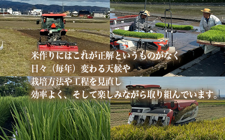 【射水市】【射水の美味しいお米】R8年産 百姓一家のコシヒカリ 5kg【精米】 ※2026年10月～発送