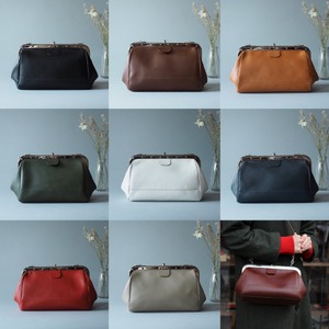 【京都叡山電鉄で採用】車掌かばん ブラウン 牛革 鞄