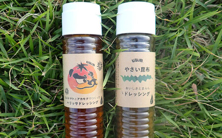 【3回定期便】【コンボ/4本セット】ねばりけとハリッサがすごいドレッシングコンボ / ドレッシング 2種セット 小値賀町 /factory333[DAS055]