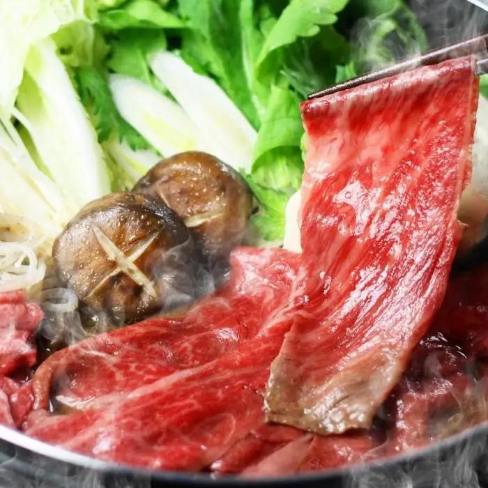 博多和牛 ザブトンと肩ロース芯のスライス しゃぶしゃぶ・すき焼き用 6人前 E18R