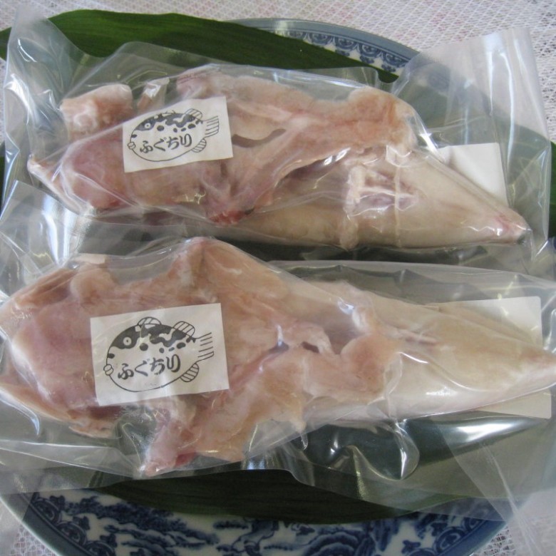 ふぐ ふぐみがき 鍋 唐揚用 真ふぐ 約600g×2尾分 魚