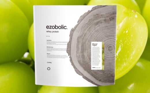 【WPCマスカットヨーグルト風味】 EZOBOLIC プロテイン 1kg