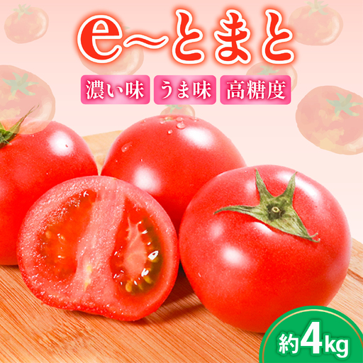 【先行予約】 トマト 約4kg トマト 大玉