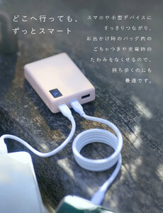 CIO スパイラルケーブル CtoC 2m (シェルピンク)｜Type-C 充電 [2550]