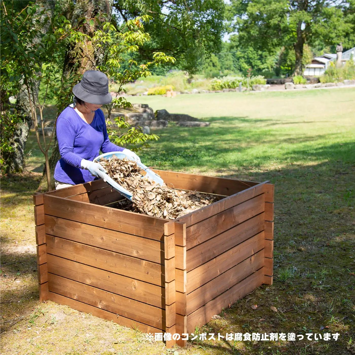 ヒノキ 木工 コンポスト ガーデニング
