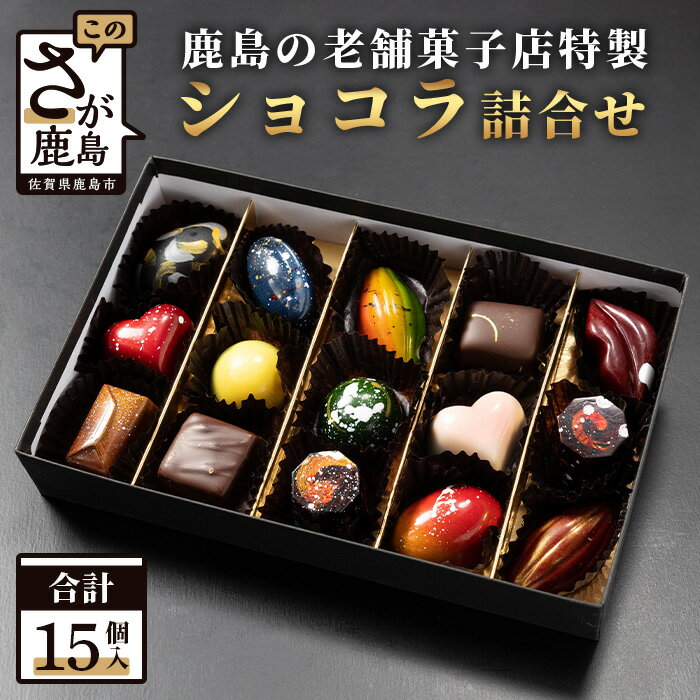 【ふるさと納税】【匠の技】菓子工房 ひのでや てづくり ショコラ 15個 詰め合わせセット【シェフのこだわりと技術が詰まったチョコレート】父の日 母の日 バレンタイン ホワイトデー プレゼント 贈答 ギフト お土産 送料無料 B-562
