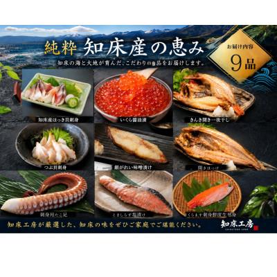 ふるさと納税 斜里町 知床の住民が知床の場所で知床の水産品をつくった詰め合わせ  純粋知床産海鮮福箱9品 |  | 01