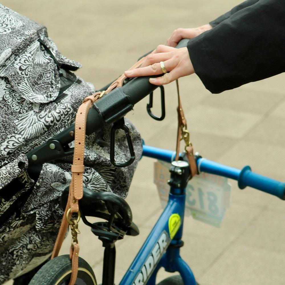 SKLO キックバイク レザーストラップ