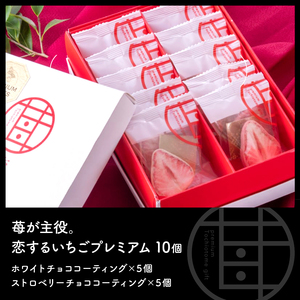 お菓子 苺が主役 恋するいちごプレミアム 10個