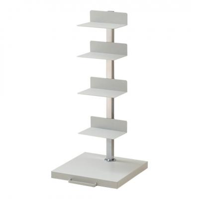 ふるさと納税 三条市 ブックタワー ロータイプ(5段)アイボリー DS142IV 【027S037】 |  | 01