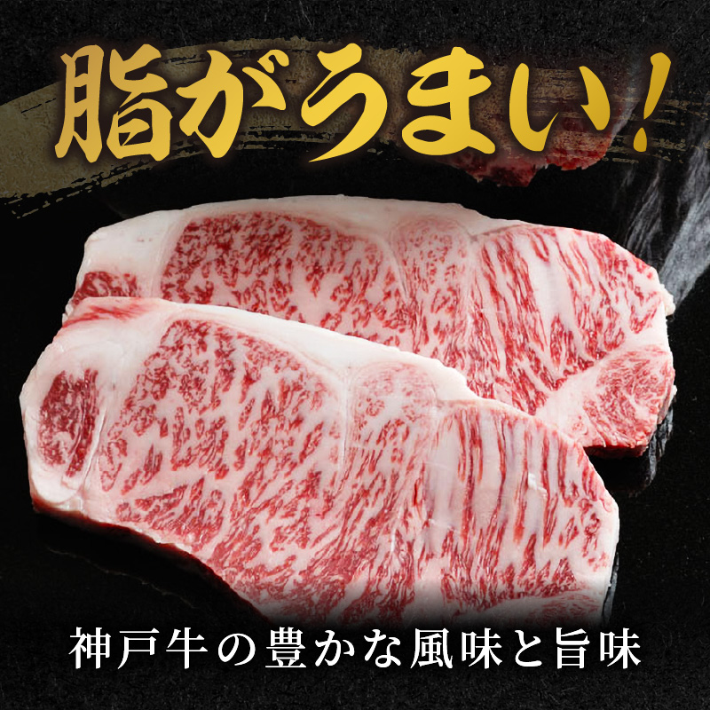 神戸牛サーロインステーキ（200g×3枚）《 肉 牛肉 牛 神戸牛 国産牛 サーロイン ステーキ 》【2407A00117】